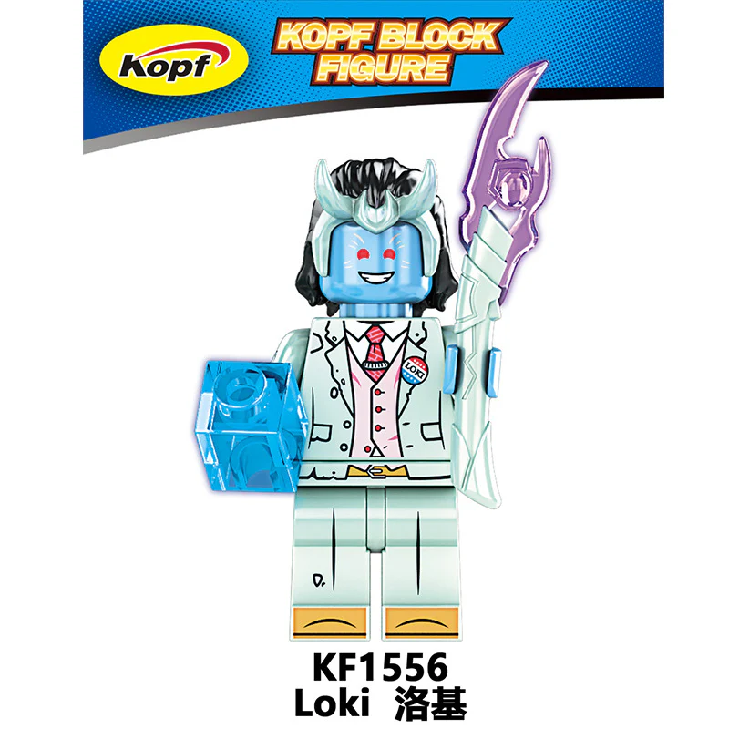 KF6141 superhero series LOKI minifigures - Image 10