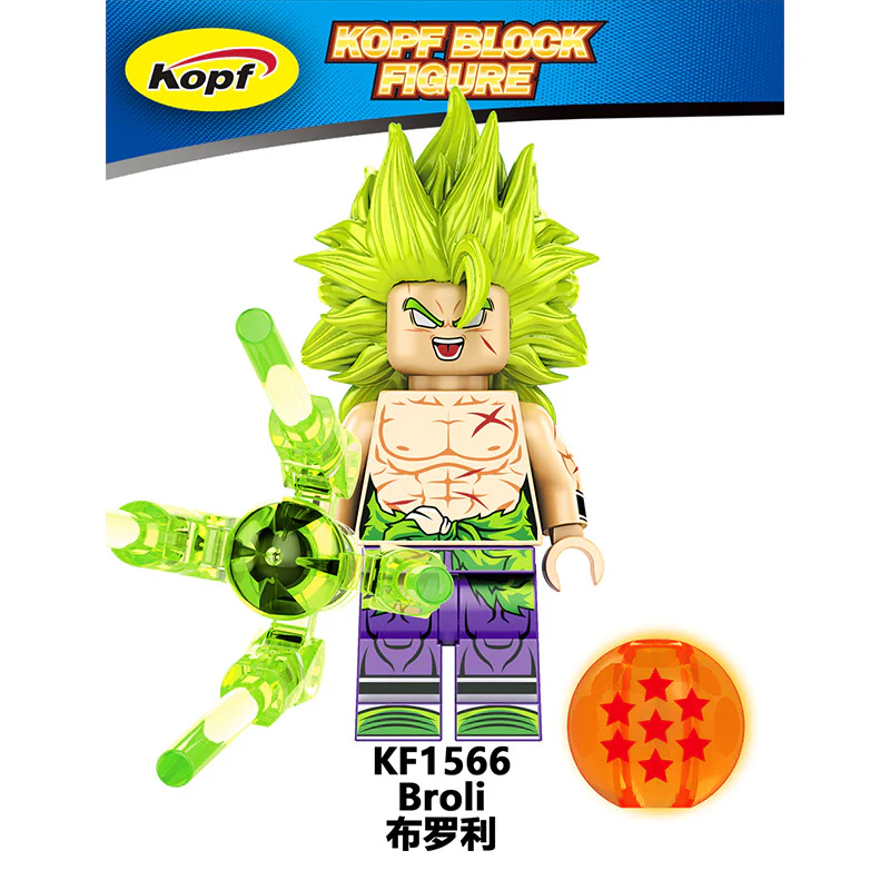 KF6142 Dragon Ball Monkey King Vegeta Minifigures - Image 10