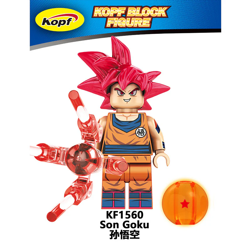 KF6142 Dragon Ball Monkey King Vegeta Minifigures - Image 3