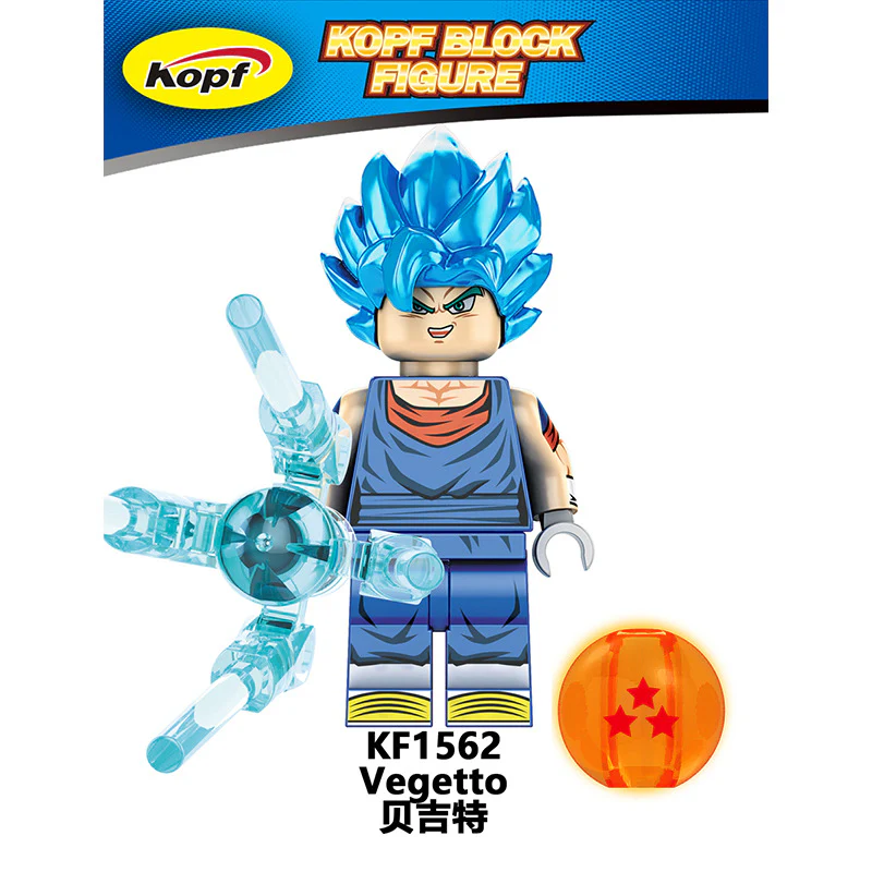 KF6142 Dragon Ball Monkey King Vegeta Minifigures - Image 5