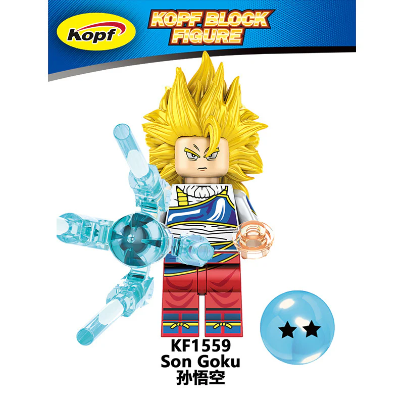 KF6142 Dragon Ball Monkey King Vegeta Minifigures - Image 6
