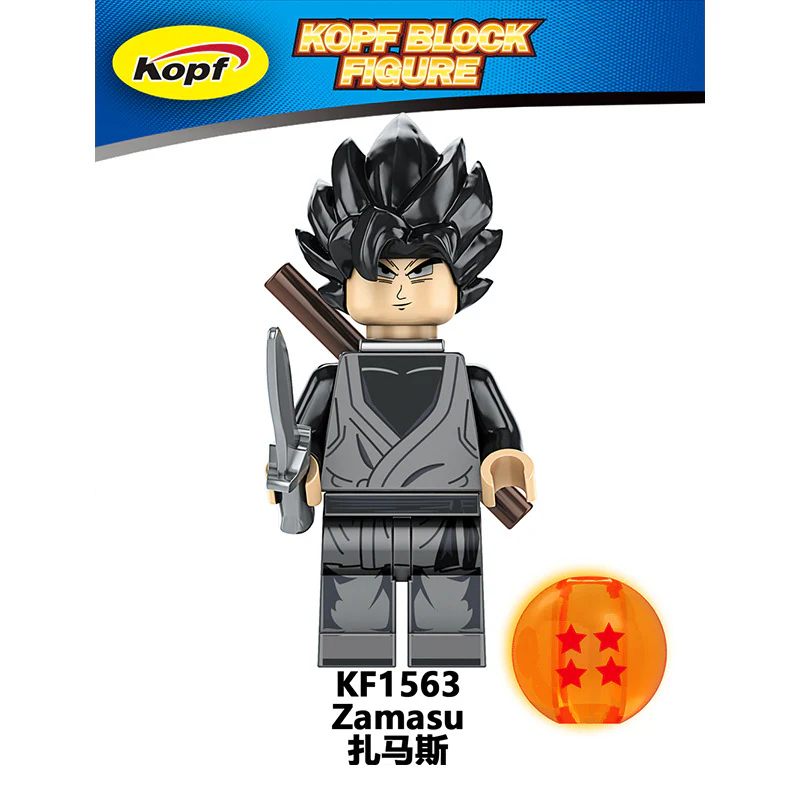 KF6142 Dragon Ball Monkey King Vegeta Minifigures - Image 7