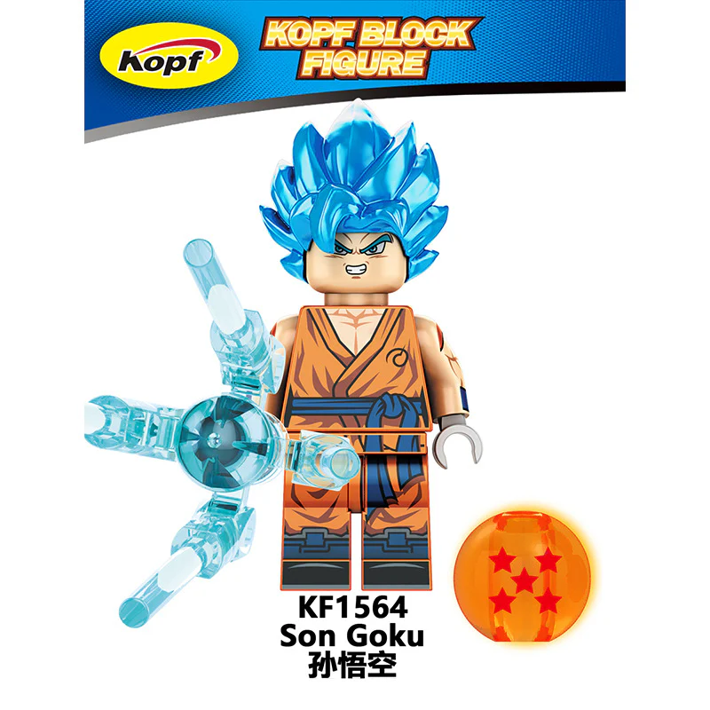 KF6142 Dragon Ball Monkey King Vegeta Minifigures - Image 8