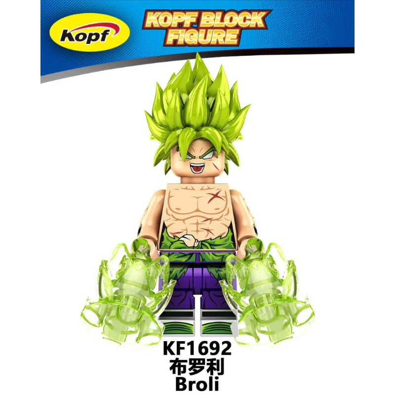 KF6158 Dragon Ball Monkey King Piccolo Broly Minifigures - Image 9