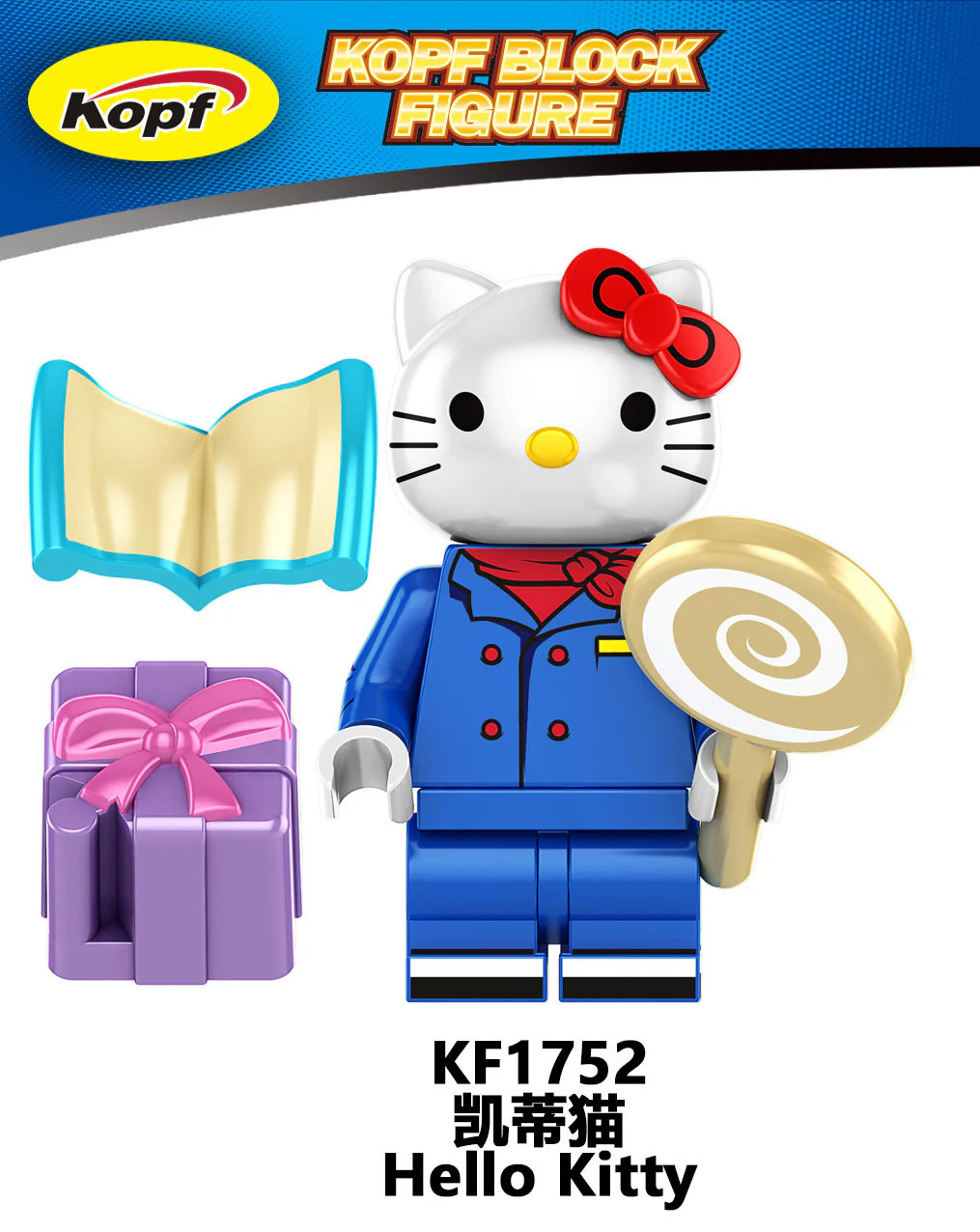 KF6166 Hello Kitty Buzz Lightyear Zach the Devil Izzy Hawthorne minifigures - Image 2