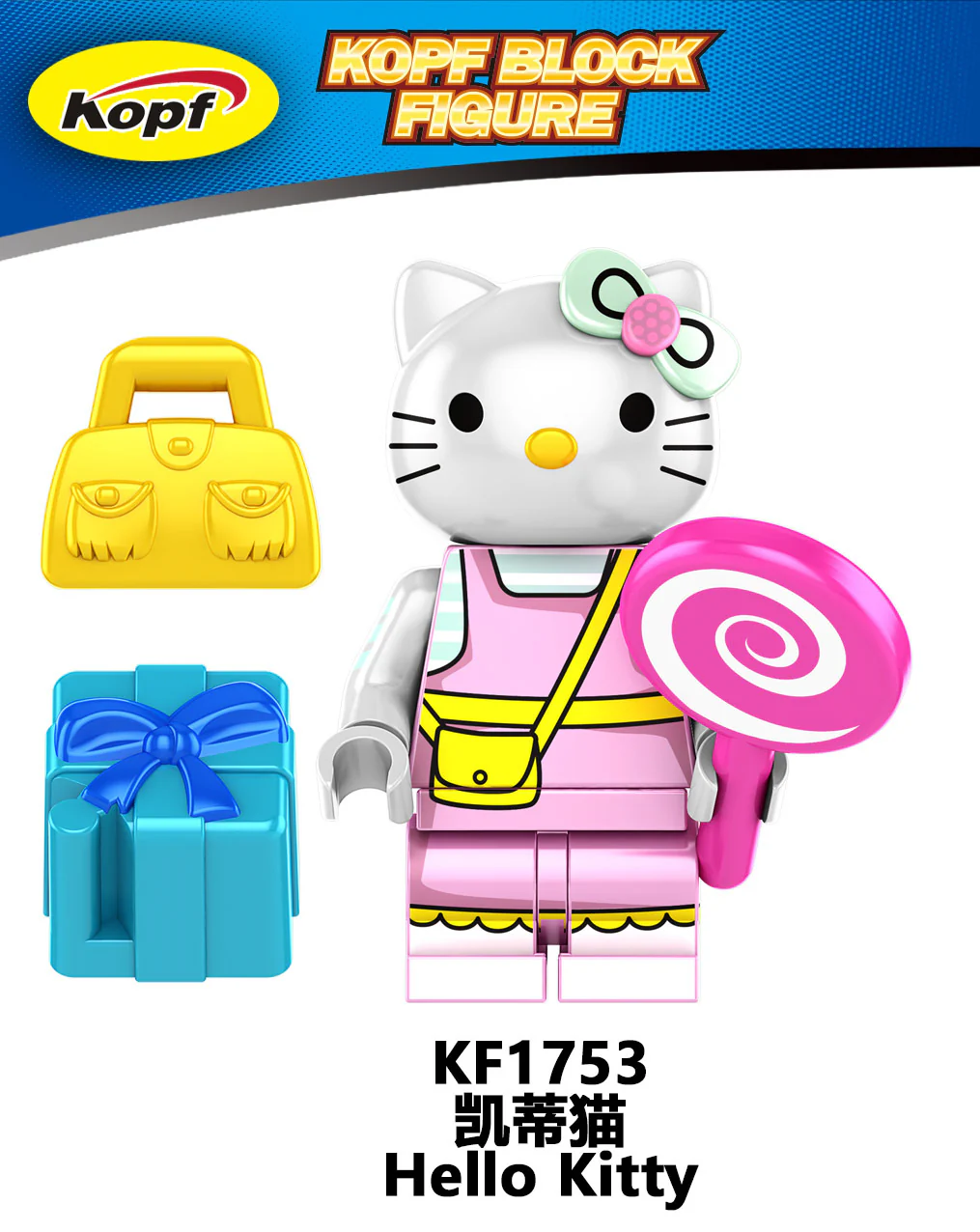 KF6166 Hello Kitty Buzz Lightyear Zach the Devil Izzy Hawthorne minifigures - Image 3