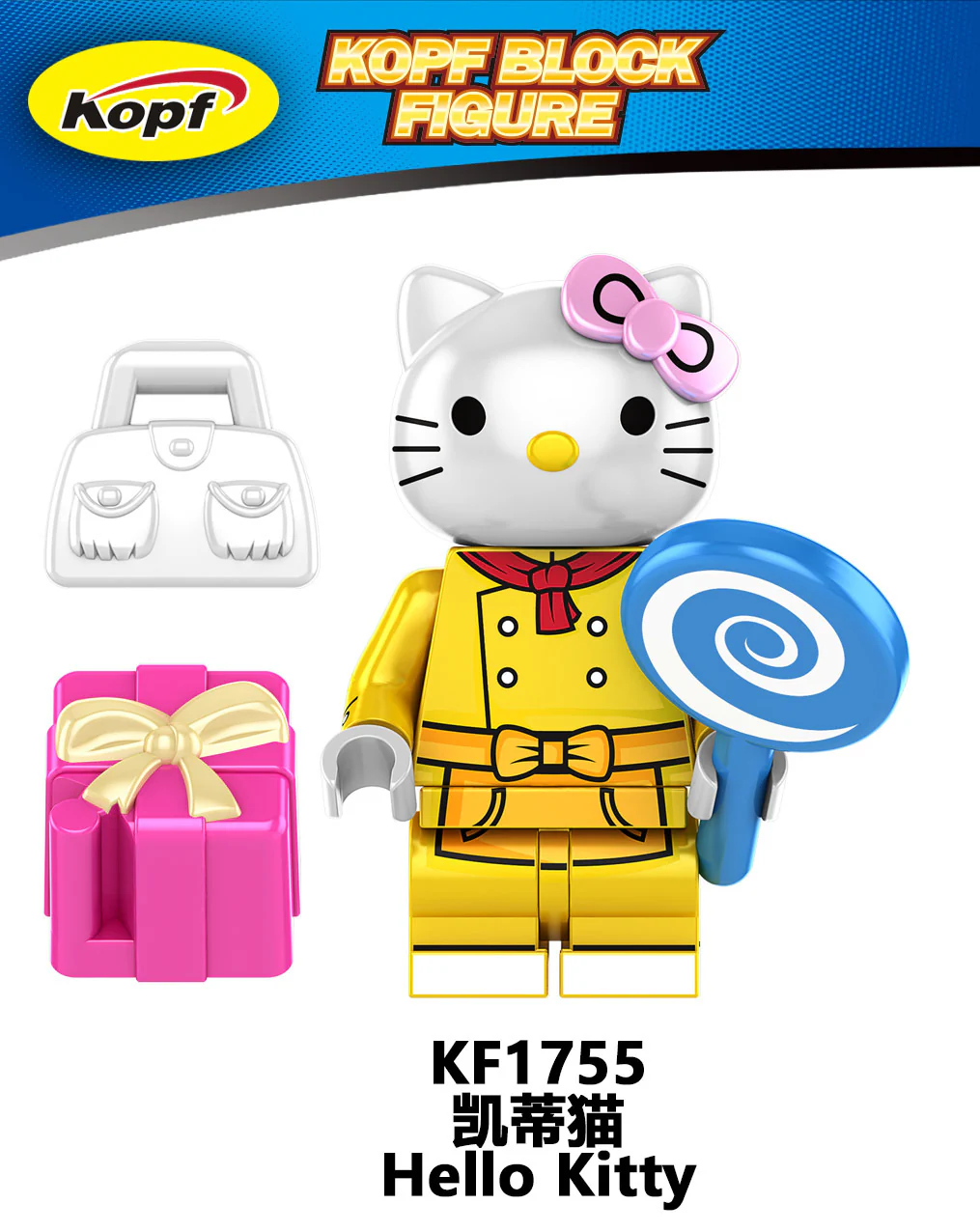 KF6166 Hello Kitty Buzz Lightyear Zach the Devil Izzy Hawthorne minifigures - Image 5