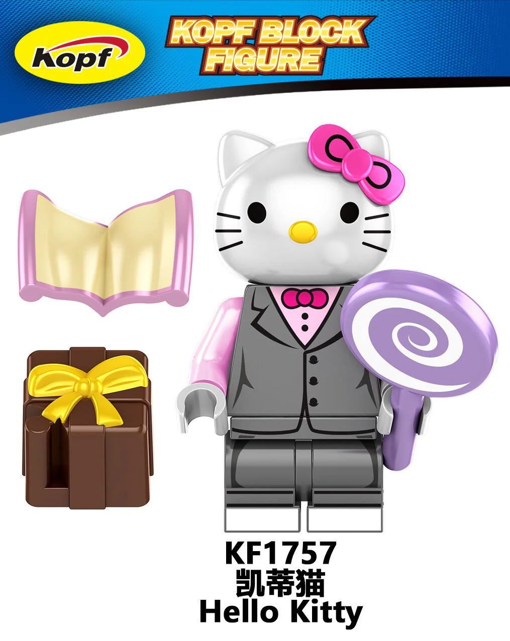 KF6166 Hello Kitty Buzz Lightyear Zach the Devil Izzy Hawthorne minifigures - Image 7