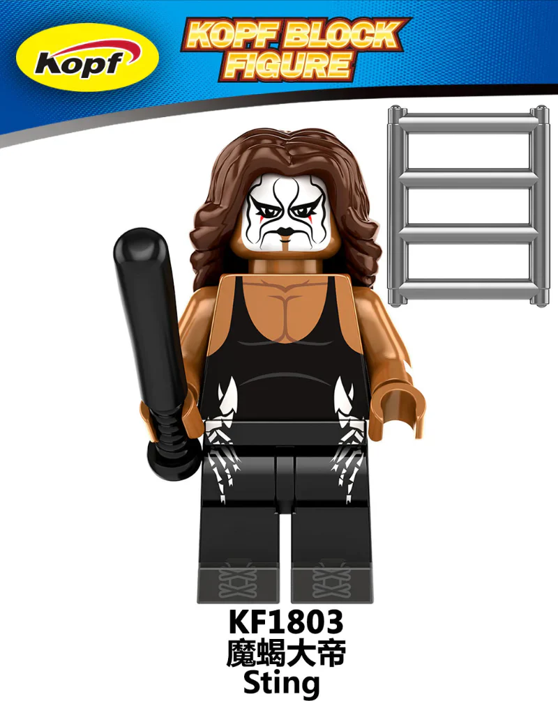 KF6171 Wrestler Randy John Steve Minifigures - Image 10