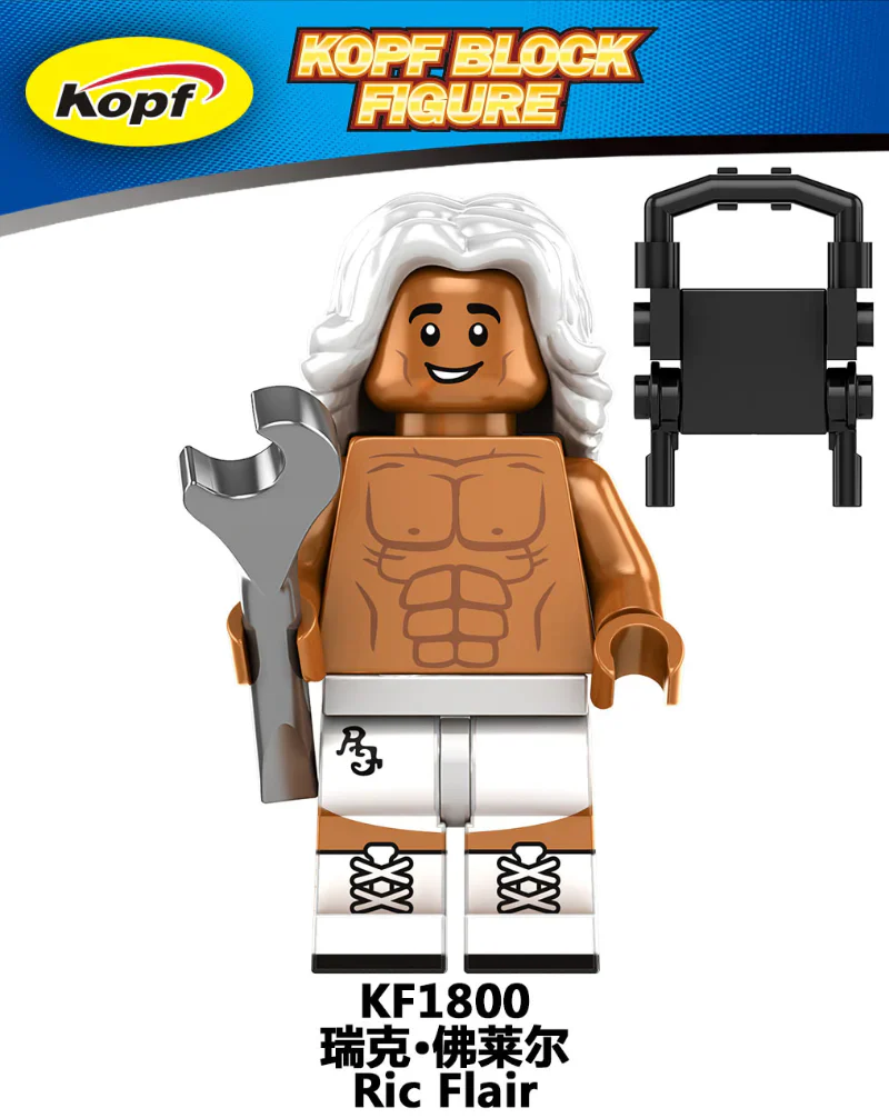 KF6171 Wrestler Randy John Steve Minifigures - Image 7