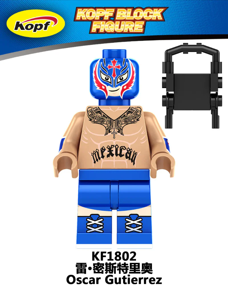 KF6171 Wrestler Randy John Steve Minifigures - Image 9