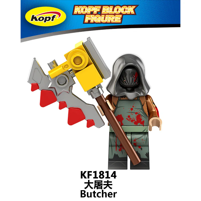 KF6173 Halloween Chainsaw Man Jason Minifigures - Image 4