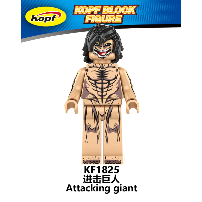 KF6174 Anime Series Colville Allen Giantess Minifigures - Image 2