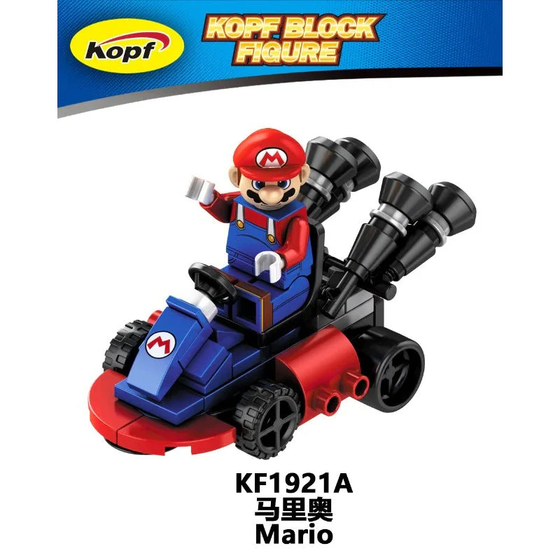 KF6186A Yoshi Luigi Mario Minifigures - Image 5