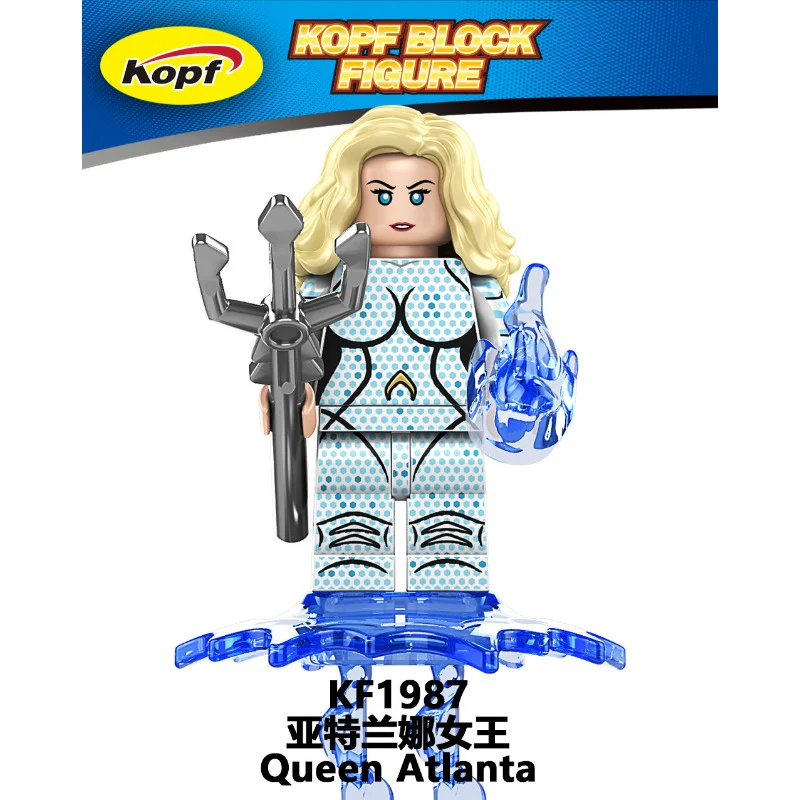 KF6194 superhero Sea King Series Minifigures - Image 8