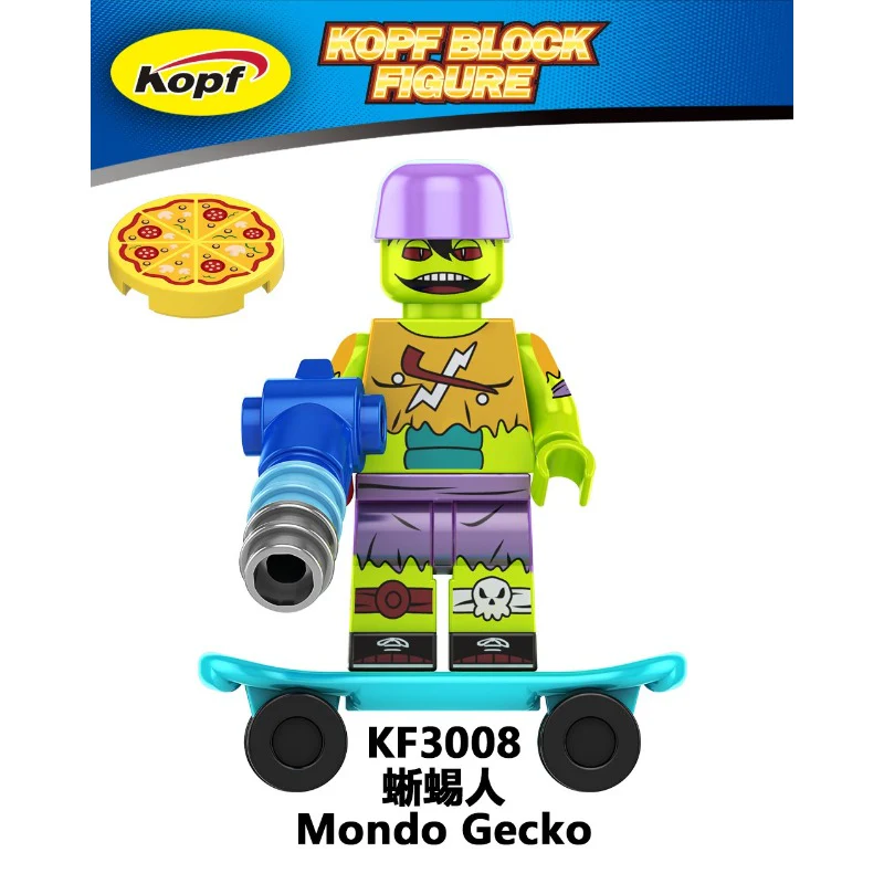 KF6196 Movies and TV Series Teenage Mutant Ninja Turtles Da Vinci Minifigures - Image 2