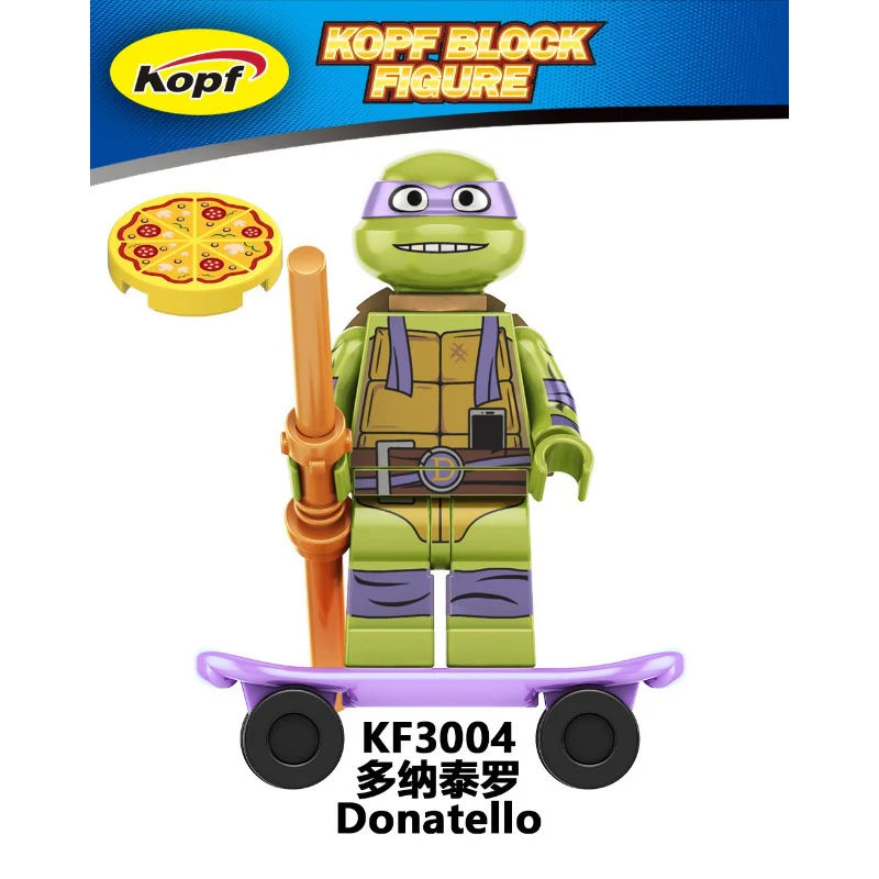 KF6196 Movies and TV Series Teenage Mutant Ninja Turtles Da Vinci Minifigures - Image 3