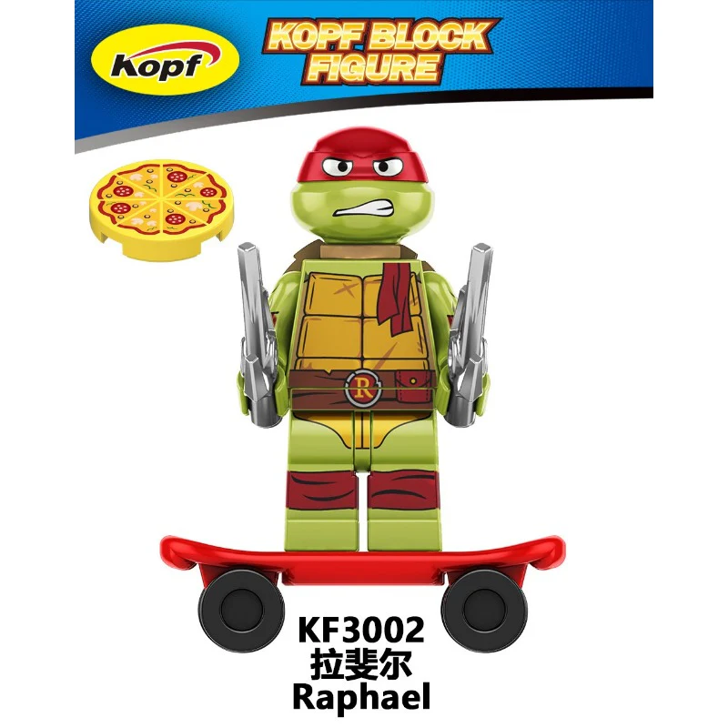 KF6196 Movies and TV Series Teenage Mutant Ninja Turtles Da Vinci Minifigures - Image 7