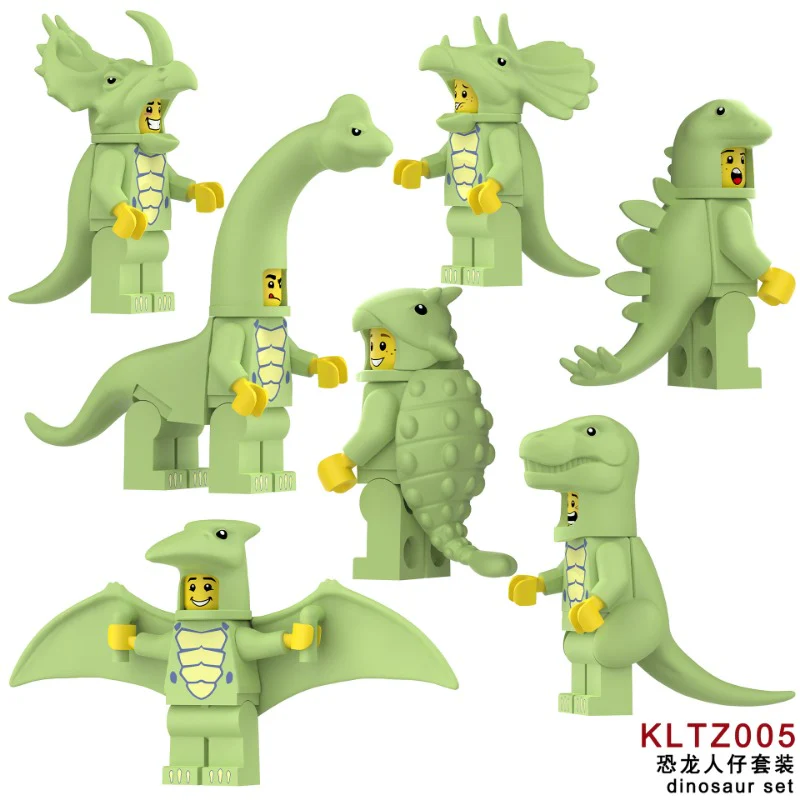 KLTZ001-KLTZ005 Dinosaur Minifigures - Image 5