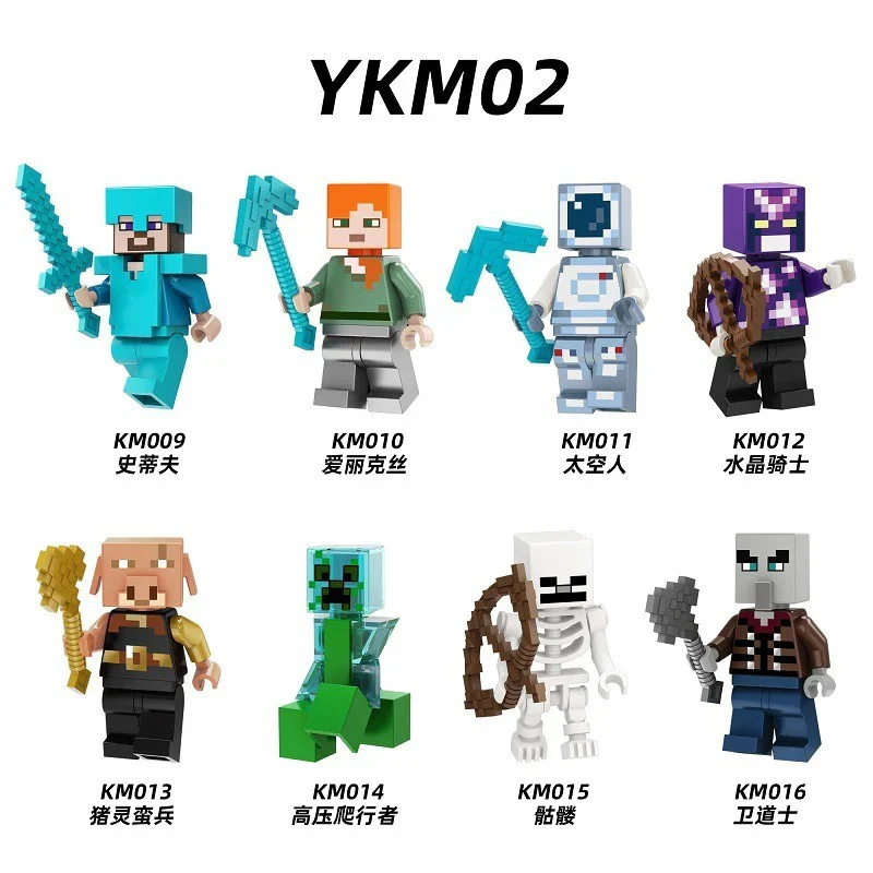 KM001-040 Minecraft Series Minifigures - Image 58