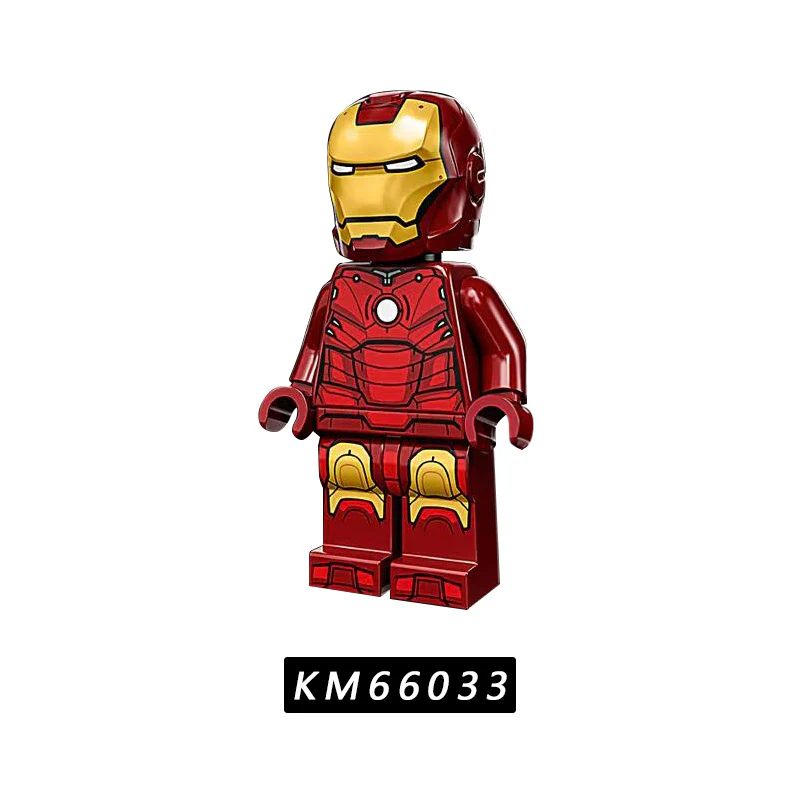 KM66029-66036 Superhero Series Iron Man Armor Minifigures - Image 4