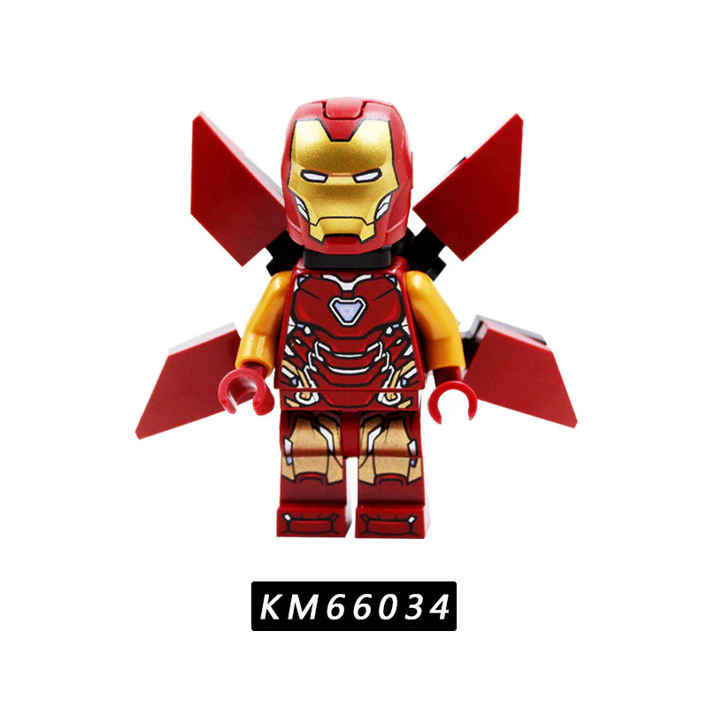 KM66029-66036 Superhero Series Iron Man Armor Minifigures - Image 5