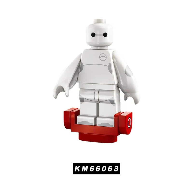 KM66057-KM66064 Cartoon  Series Stitch, Big White, Pinocchio, Miguel, Mulan Minifigures - Image 8