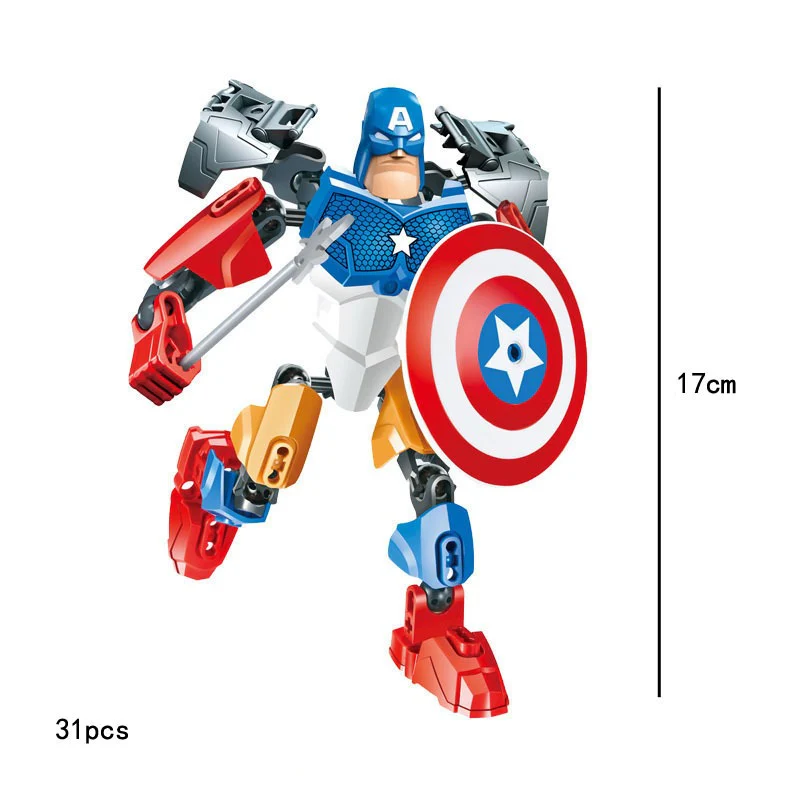 KSZ 319 318 315 505 506 507 508 Super heroes big Minifigures - Image 5