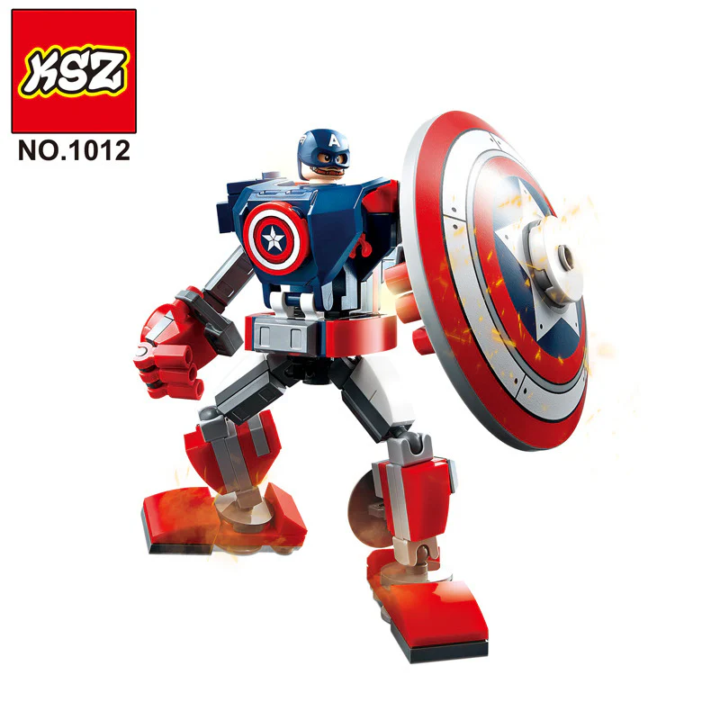 KSZ1003 KSZ1004 KSZ1005 KSZ1012 KSZ1013 KSZ1014 Marvel Super heroes Series Minifigures - Image 7