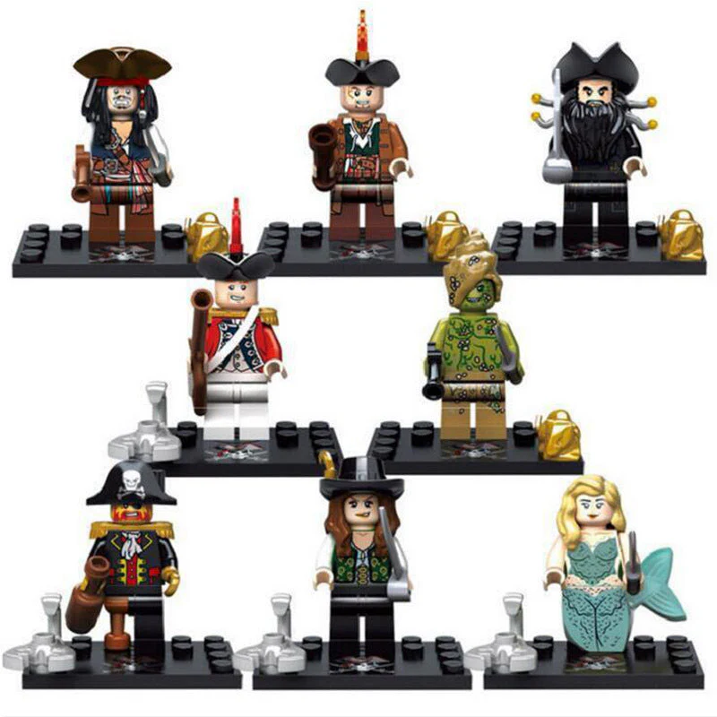 KSZ515 518 719 722 Pirates of the Caribbean Minifigures - Image 2