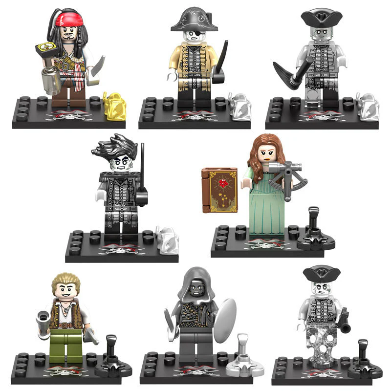 KSZ515 518 719 722 Pirates of the Caribbean Minifigures - Image 4