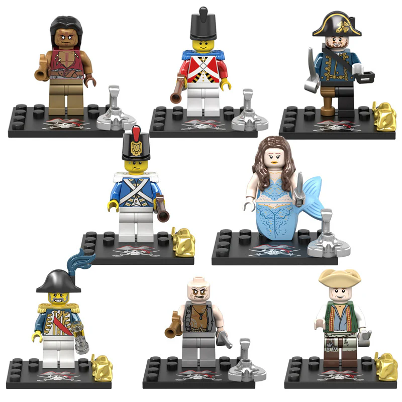 KSZ515 518 719 722 Pirates of the Caribbean Minifigures - Image 5
