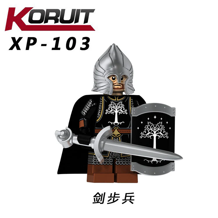 KT1014 Sword infantry captain arche minifigures - Image 2