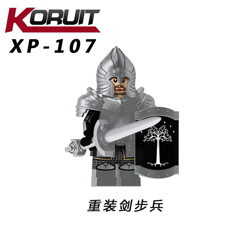 KT1015 Heavy Sword Infantry General minifigures - Image 2