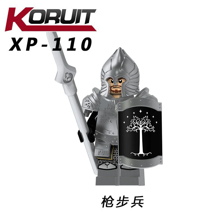 KT1015 Heavy Sword Infantry General minifigures - Image 5