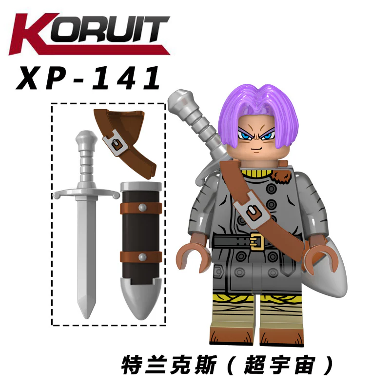 KT1020 Dragon Ball Monkey King Trunks Minifigures - Image 4