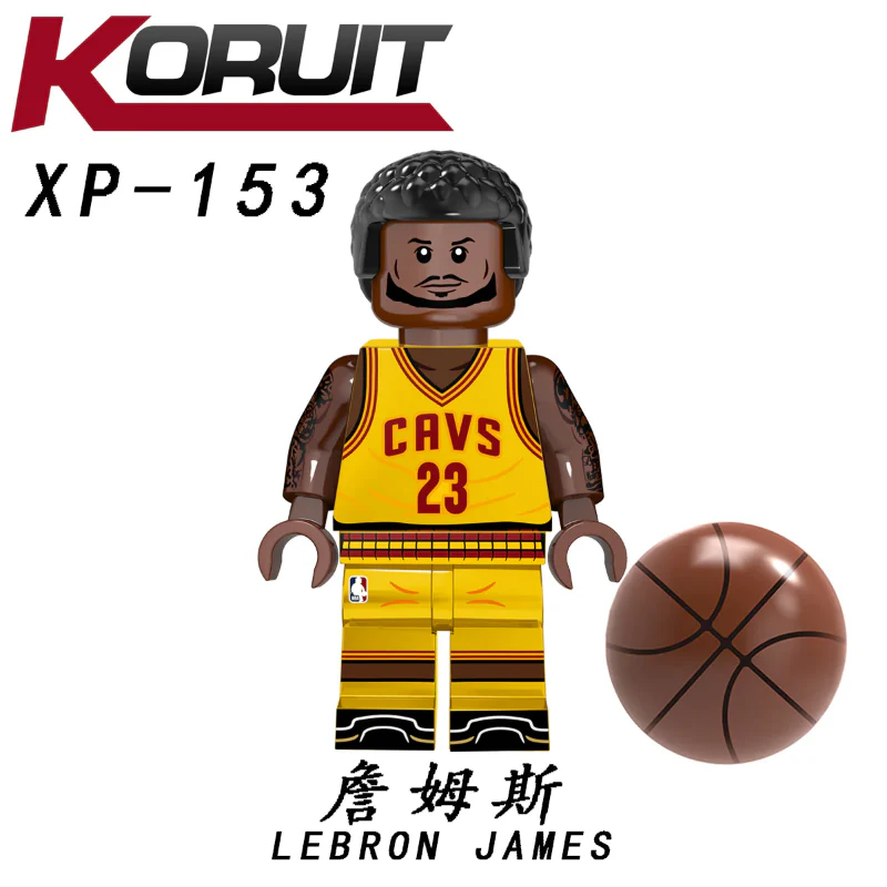 KT1021 basketball player Minifigures - Image 10