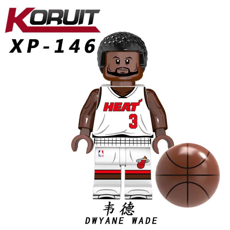 KT1021 basketball player Minifigures - Image 3