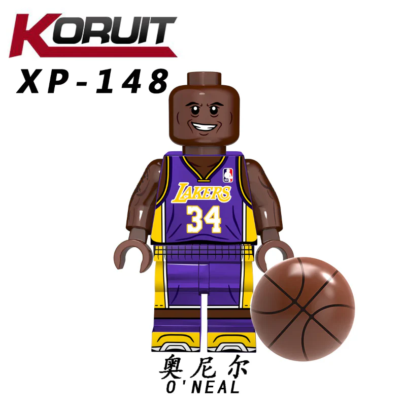 KT1021 basketball player Minifigures - Image 5