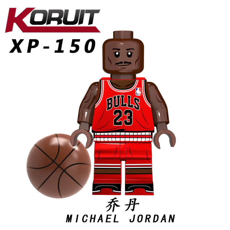 KT1021 basketball player Minifigures - Image 7
