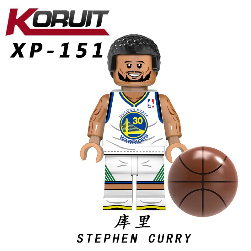 KT1021 basketball player Minifigures - Image 8