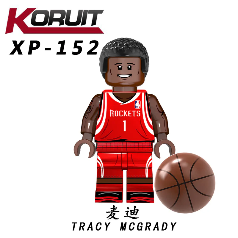 KT1021 basketball player Minifigures - Image 9