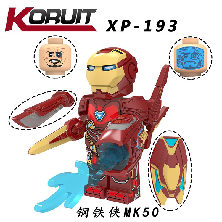 KT1026 Superhero Series Minifigures Avengers 4 - Image 7