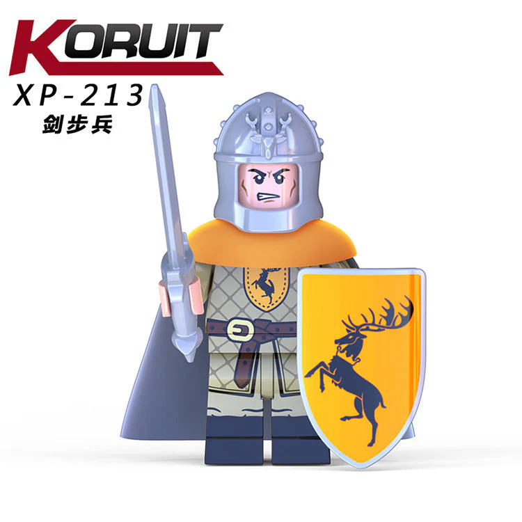 KT1029 Medieval Soldiers Sword Infantry Jory Archers minifigures - Image 3