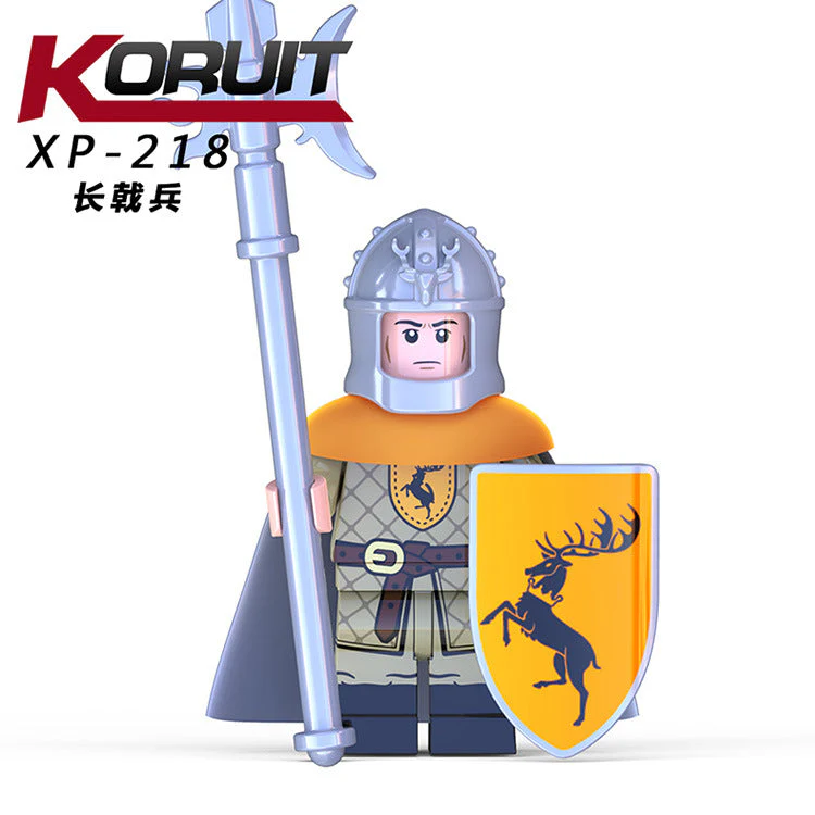 KT1029 Medieval Soldiers Sword Infantry Jory Archers minifigures - Image 8