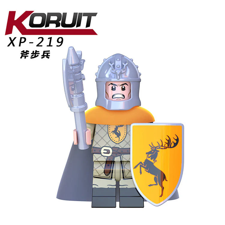 KT1029 Medieval Soldiers Sword Infantry Jory Archers minifigures - Image 9