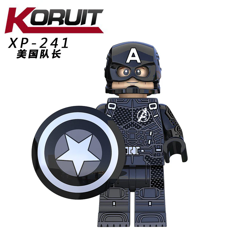 KT1031 Superheroes Captain America Minifigures - Image 5