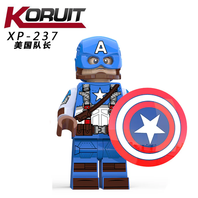 KT1031 Superheroes Captain America Minifigures - Image 6