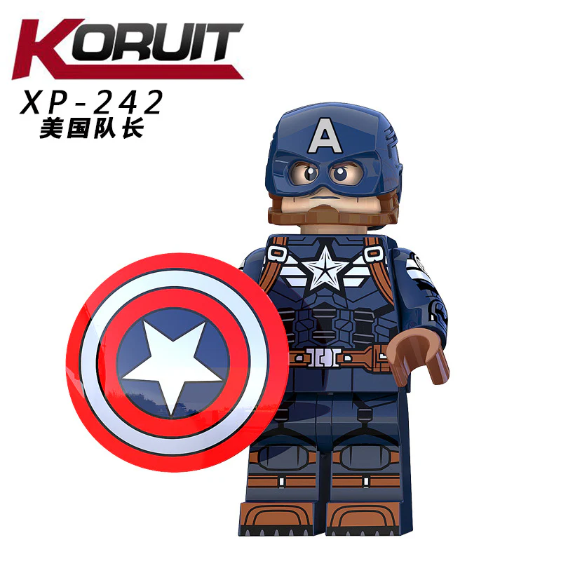 KT1031 Superheroes Captain America Minifigures - Image 7