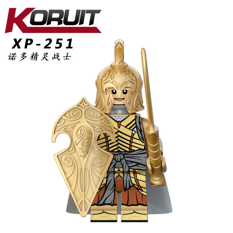 KT1032 The Lord of the rings the middle ancient soldiers minifigures - Image 7
